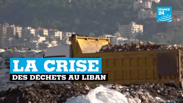 À Beyrouth, des plages envahies par des déchets