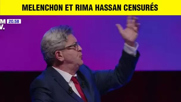 MELENCHON ET RIMA HASSAN CENSURÉS (Zemmour aussi mdr)