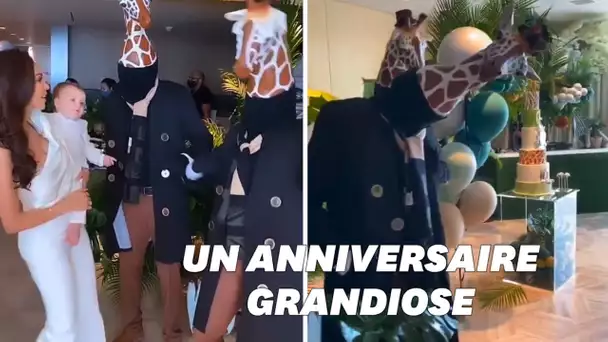 Nabilla et Thomas Vergara ont sorti le grand jeu pour l'anniversaire de Milann