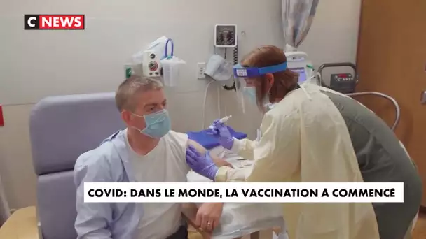 Covid : La vaccination a commencé dans le monde