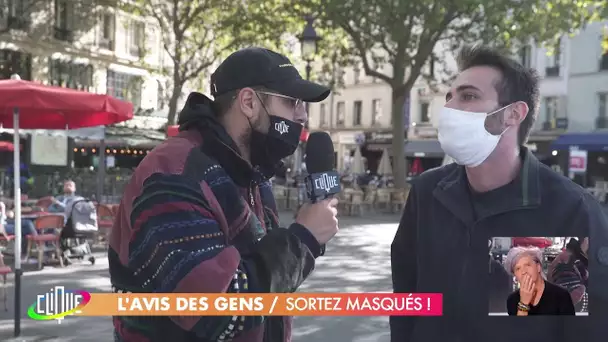 Hakim Jemili : Le masque, nouvel accessoire de la rentrée - L'Avis des Gens - Clique - CANAL+