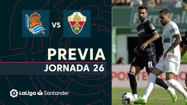 Previa Real Sociedad vs Elche CF