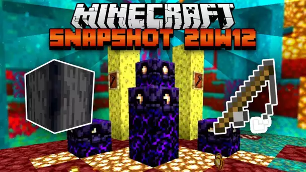 Minecraft Snapshot 20w12a - Respawn dans le nether & fin des usine à pêche :'(