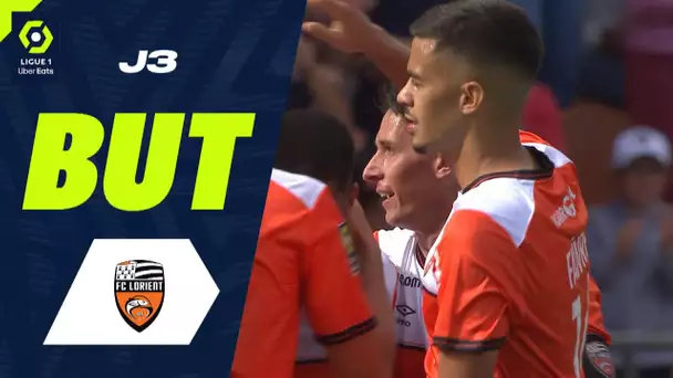 But Julien PONCEAU (10' - FCL) FC LORIENT - LOSC LILLE (4-1) 23/24