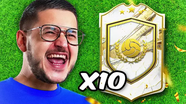 J’OUVRE 10 PACKS ICÔNE DE BASE !!!