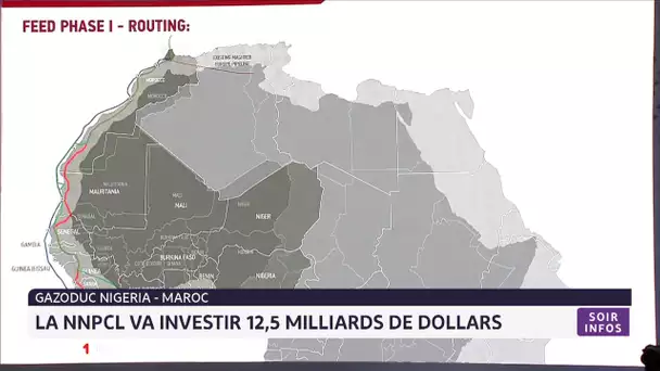 Gazoduc Nigeria-Maroc : la NNPCL va investir 12,5 milliards $