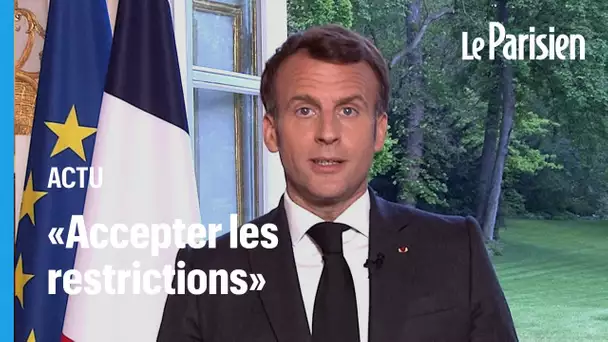 Emmanuel Macron demande aux Français « un esprit de résistance » face au virus
