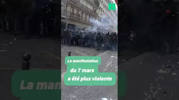 La voiture d'un médecin attaquée par des black blocs #manifestation #blocage #reformedesretraites