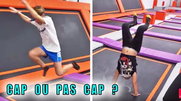 CAP OU PAS CAP trampoline Park : Chute mémorable #2 ? 😂