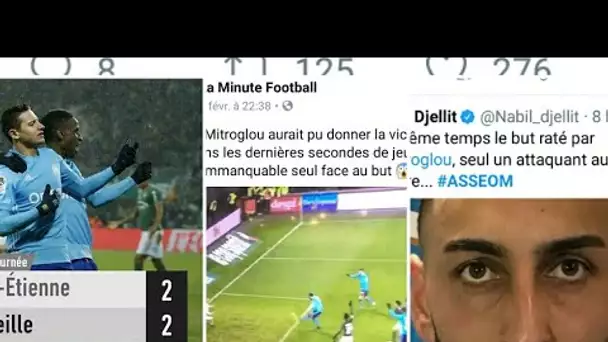 ASSE-OM : INCROYABLE rate de MITROGLOU/BOUNA SARR EQUIPE DE FRANCE/THAUVIN/CAZARRE/ZAP IMAGES