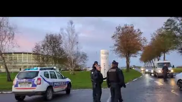 Alerte à la bombe à l'aéroport de Carpiquet