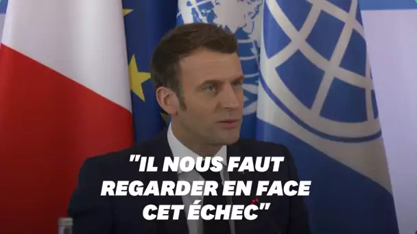 Au One Planet Summit, Macron reconnaît l'échec de la communauté internationale