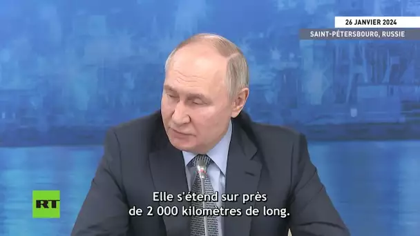 Poutine à propos de l'opération spéciale : « plus de 600 000 personnes s'y trouvent »