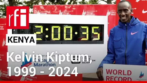 Athlétisme : mort du Kényan Kelvin Kiptum, recordman du monde du marathon • RFI