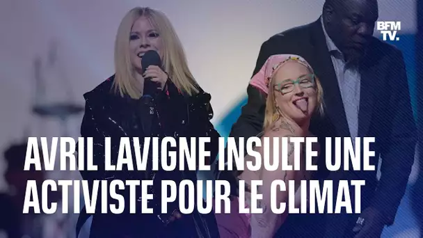 Avril Lavigne insulte une activiste pour le climat en pleine remise de prix