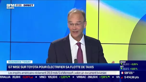 Nicolas Rousselet (G7) : G7 mise sur Toyota pour électrifier sa flotte de taxis