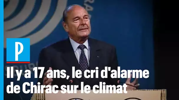 « Notre maison brûle » : quand Jacques Chirac alertait sur le sort de la Terre