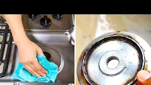 Voici comment nettoyer votre cuisinière sans effort et la rendre comme neuve !