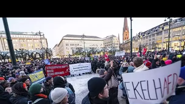 Des manifestations massives en Allemagne pour dénoncer l'extrême droite