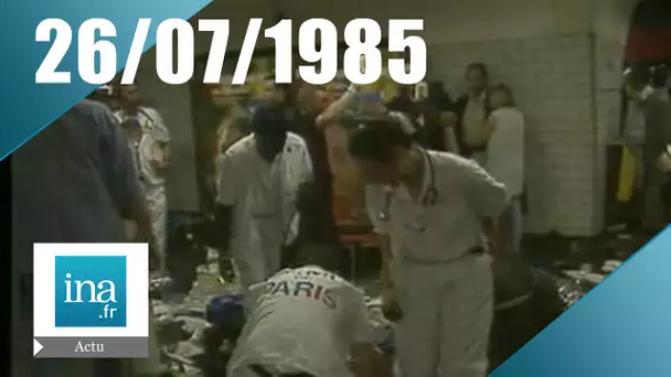 20h France  2 du 26 juillet 1995 - Attentat dans le RER Saint Michel | Archive INA