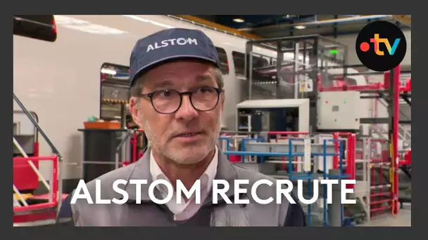 Spécialisée dans la construction ferroviaire, Alstom recrute