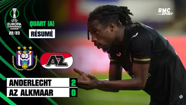 Résumé : Anderlecht 2-0 Alkmaar - Conference League (quart aller)