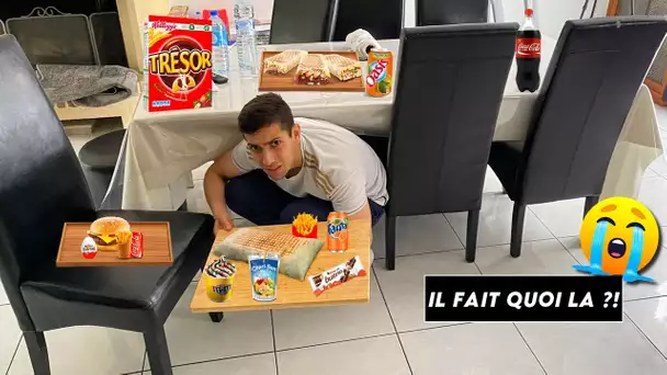 MON FRÈRE RATE SON DERNIER JOUR AVEC UN MÉGA TACOS 😭😭 ( il abuse vraiment)