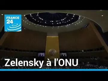 En direct : Zelensky exige devant l'ONU un "juste châtiment" contre la Russie • FRANCE 24