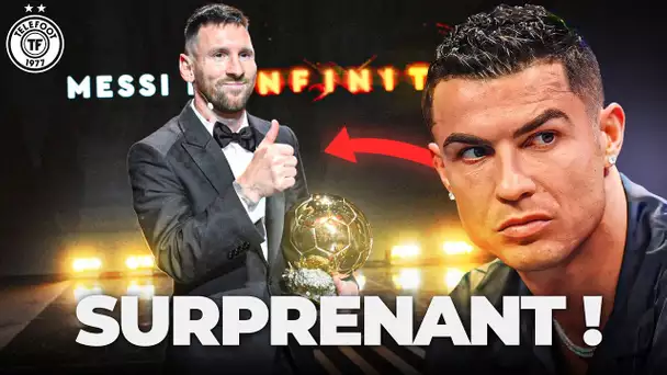 La réaction SURPRENANTE de Cristiano Ronaldo au Ballon d'Or de Messi 🤔 - La Quotidienne #1406