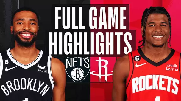 NETS at ROCKETS | FULL GAME HIGHLIGHTS | March 7, 2023