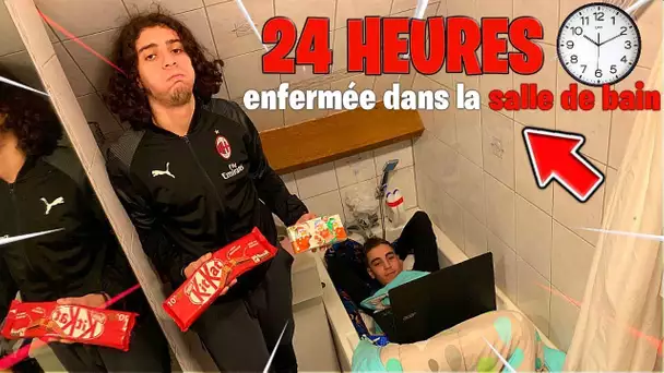 24 HEURES ENFERMER DANS LA SALLE DE BAIN !