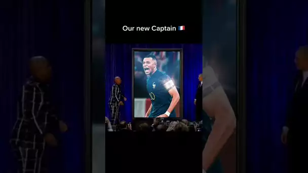 Kylian Mbappé capitaine #shorts