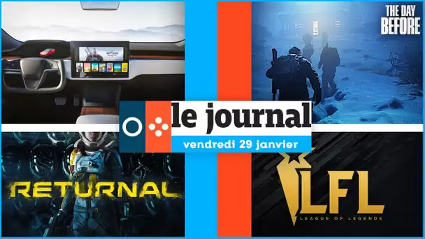 Cyberpunk 2077 jouable sur les nouvelles Tesla ! 😲🎮 | LE JOURNAL