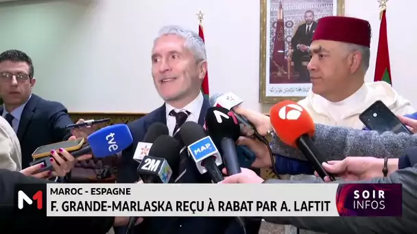 Rabat : Grande-Marlaska reçu par Laftit
