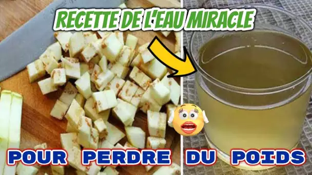 Recette de l’eau miracle une astuce facile, rapide et pas chère pour perdre du poids naturellement