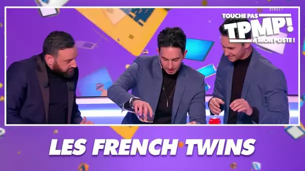 Le tour de magie darka des French Twins sur le plateau de TPMP