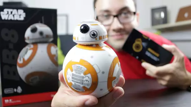 Test Droid BB-8 STAR WARS 7 à contrôler avec son smartphone (SPHERO)