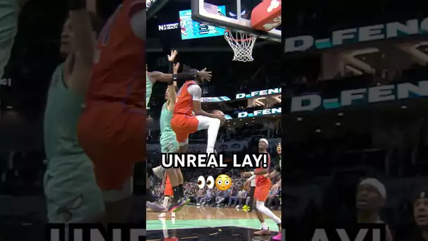Isaiah Joe TOUGH UP & UNDER FINISH! 👀😳|#Shorts