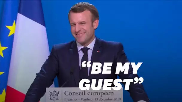 "Be my guest" lance Macron à Johnson en vue d'un accord post-Brexit