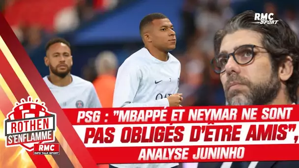 PSG : "Ils ne sont pas obligés d'être amis", Juninho analyse la relation entre Mbappé et Neymar