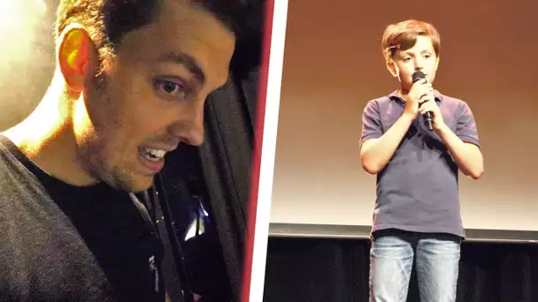 Stand-up d'un enfant de 9 ans