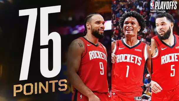 Dillon (24 PTS), Amen (25 PTS) & Fred (26 PTS) Keep The Rockets Alive! | April 30, 2025