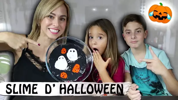 SLIME HALLOWEEN : Fantome et Citrouille en slime pour Halloween ?