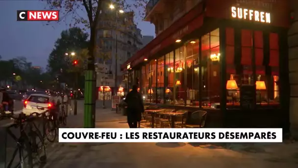 Couvre-feu : les restaurateurs désemparés