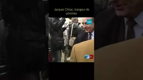 Jacques Chirac et les pommes 🍎 #INA #shorts