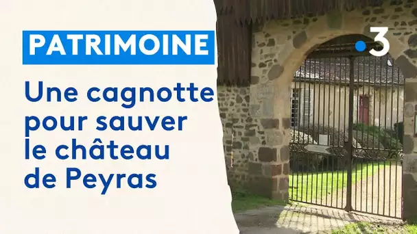 Patrimoine : une cagnotte pour sauver le château de Peyras