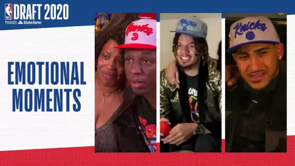Emotional Moments From The 2020 #NBADraft
