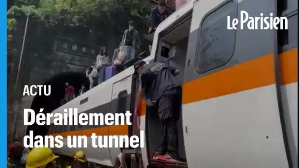 Taïwan : plusieurs dizaines de morts dans le déraillement d’un train bondé