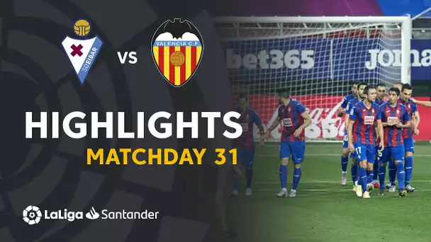 Highlights SD Eibar vs Valencia CF (1-0)