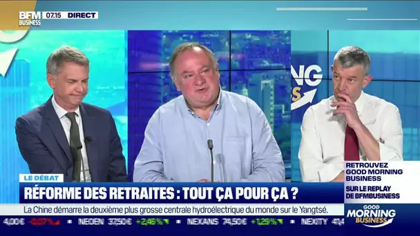 Le débat : Réforme des retraites, tout ça pour ça ?, par Jean-Marc Daniel et Nicolas Doze